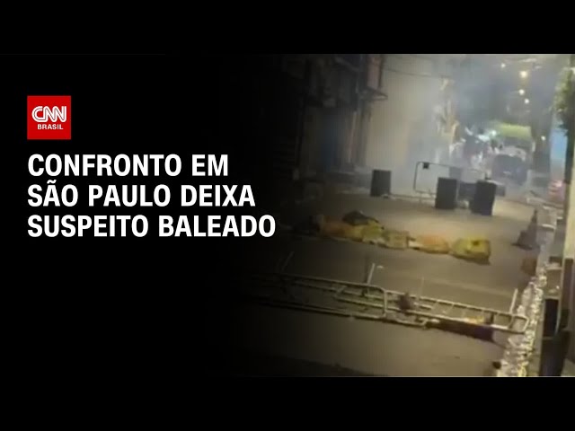 Veja confronto em Paraisópolis que deixou suspeito baleado | CNN NOVO DIA