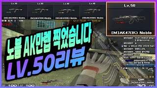서든유저 최초 노블착검AK 만렙찍었습니다!!!