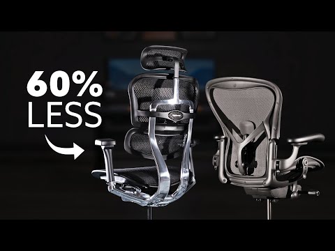 This Chair is MORE COMFORTABLE Than the Aeron For 60% Less Money
