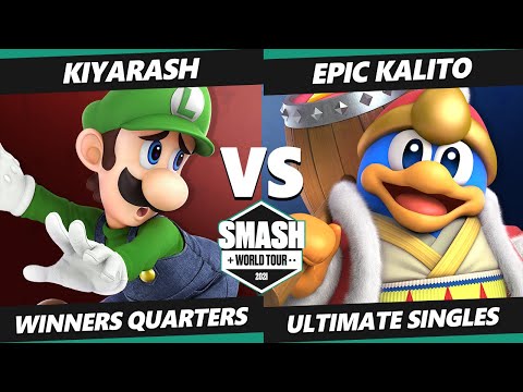 SWT NA Southwest Online Qualifier Match - Kiyarash (Luigi) Vs. Epic Kalito (Dedede) SSBU Ultimate