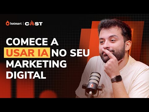 Como usar INTELIGÊNCIA ARTIFICIAL no Marketing Digital Vinicius Gambeta Hotmart Cast 143
