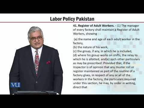 MGT723 Topic001 | Labor Policy