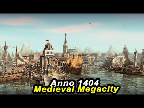 Anno 1404 MEGACITY Playthrough From Scratch | Medieval Citybuilder Longplay Lets Play