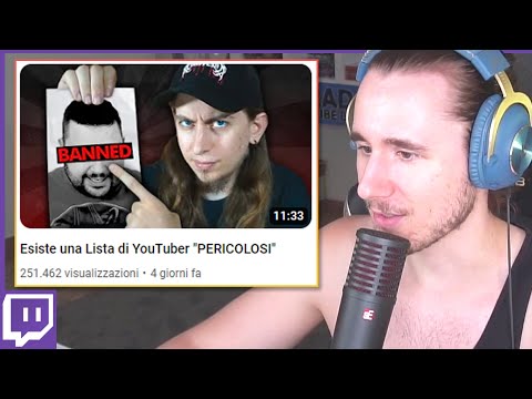 La BLACK LIST degli YOUTUBER - REACTION
