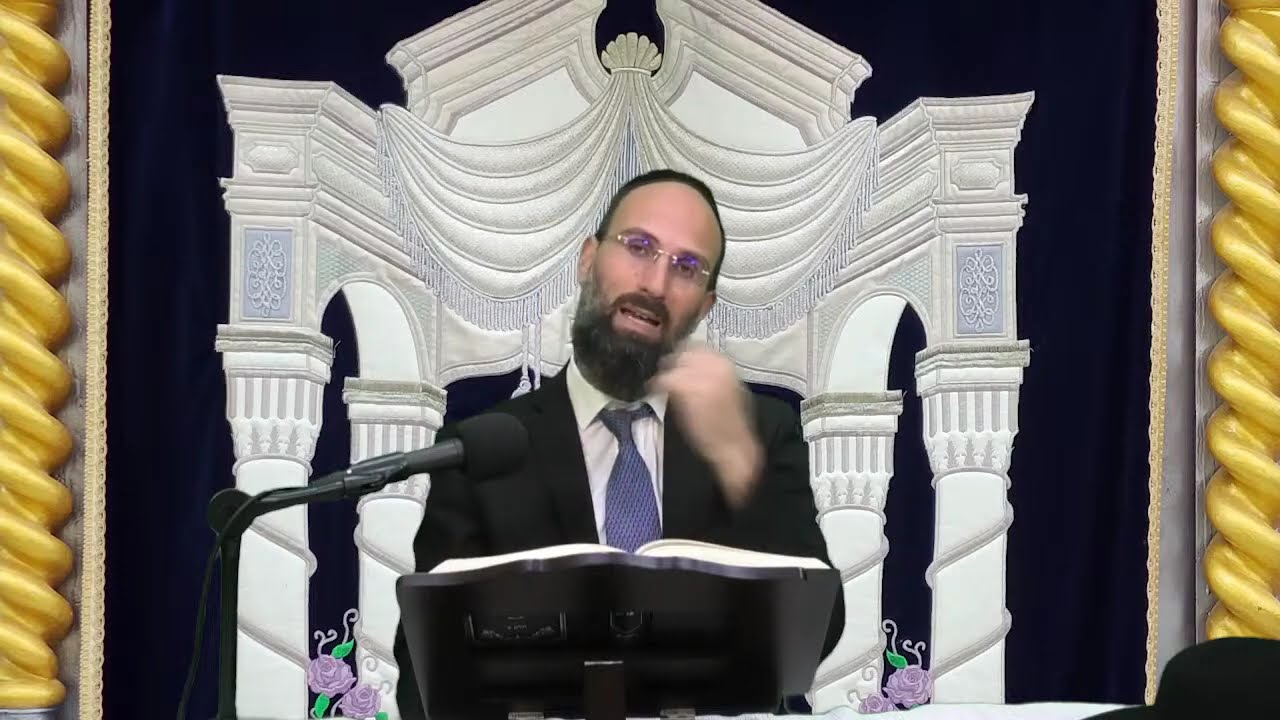 הרב יצחק הדר קנה פמוטות ונמצאו שבורות, שיעור מרתק