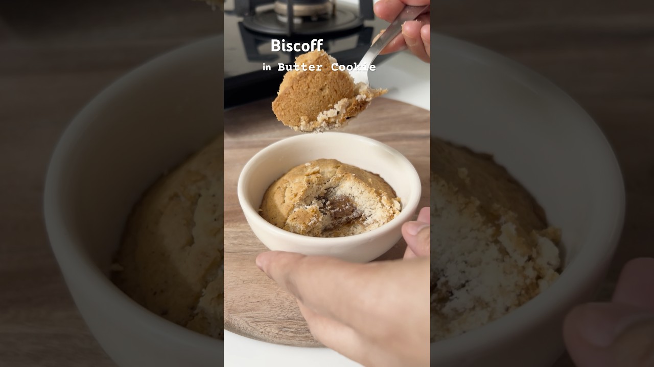 Biscoff Cookie Bowl :) #shorts #food