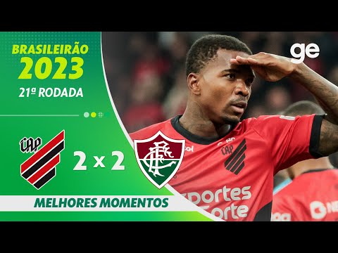 Gols e lances de Athletico Paranaense x Fluminense