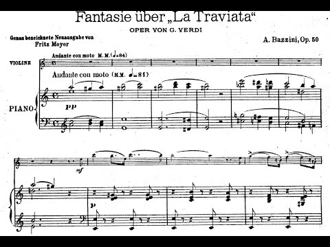 Antonio Bazzini - Fantasia su motivi della ''Traviata'', Op.50