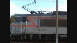 preview picture of video 'Die SNCF-FRET-  422223 in FORBACH (FRANCE)'