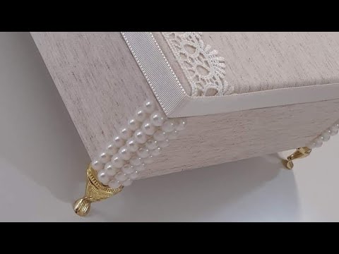 Dica para a caixa REVESTIDA EM LINHO