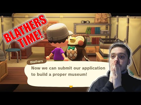 MUSEUM & BLATHERS ON ANIMAL CROSSING NEW HORIZONS!