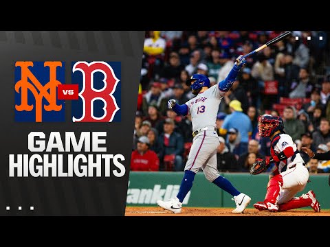 Mets vs. Red Sox Game Highlights (5/21/25) | MLB Highlights