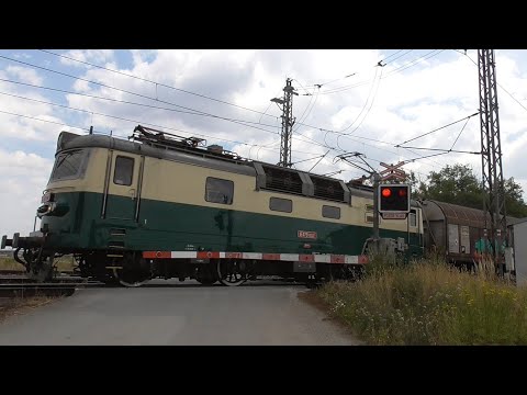 Železniční přejezd (AŽD 97) Odbočka Hradišťko - 20.7.2019