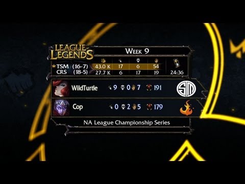 Recap: Curse vs TSM - LCS 2013 NA Spring W9D2