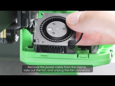 How to Replace the Model Cooling Fan
