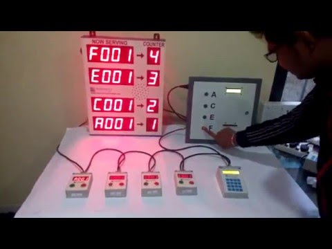 Wired Token Display System