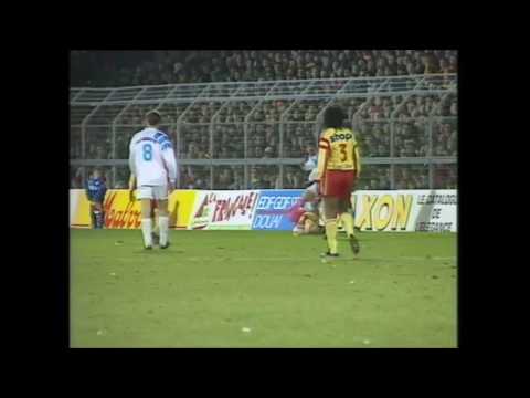 Lens 2-1 OM Marseille (15/02/1992 - 4K)