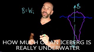 Fluids - How much of an iceberg is really under water
