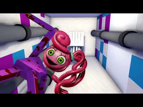 monsters school : poppy playtime chapter 2  challenge - Minecraft animation