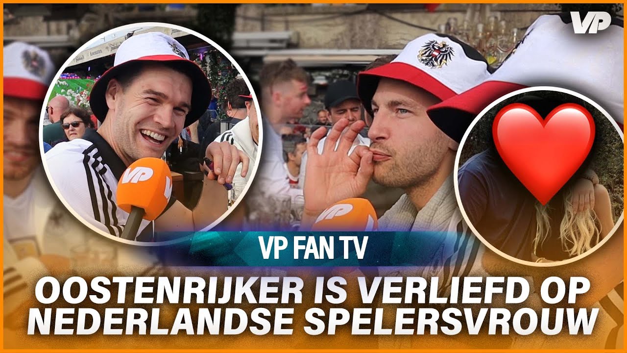 Thumbnail for article: Mooi: Oostenrijkse fans onder de indruk van Oranje én één Nederlandse spelersvrouw