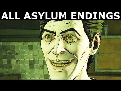 All Post-Credits Scenes - John Doe Back In The Asylum - BATMAN Season 2 The Enemy Within Episode 5