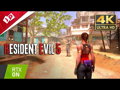 Resident Evil 5 : ( Ray Tracing GI ReShade ) [4K60FPS] Full Gameplay