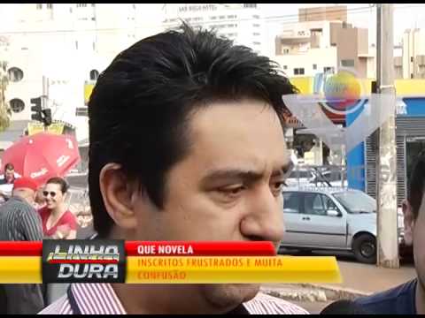 Candidatos revoltados com o cancelamento do concurso da Fundasus