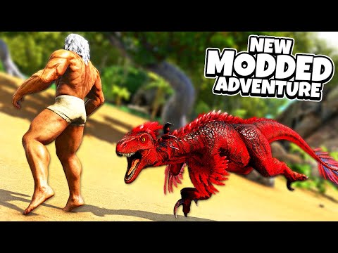 The CRAZIEST MODDED ADVENTURE in ARK BEGINS! | ARK MEGA Modded Episode #1