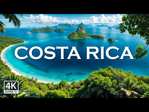 Costa Rica Rainforest 4K -  Happiest Country On Earth With Exotic Wildlife -  Scenic Relaxation Film