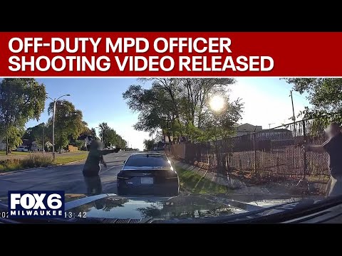 Off-duty Milwaukee police officer shooting video released | FOX6 News Milwaukee