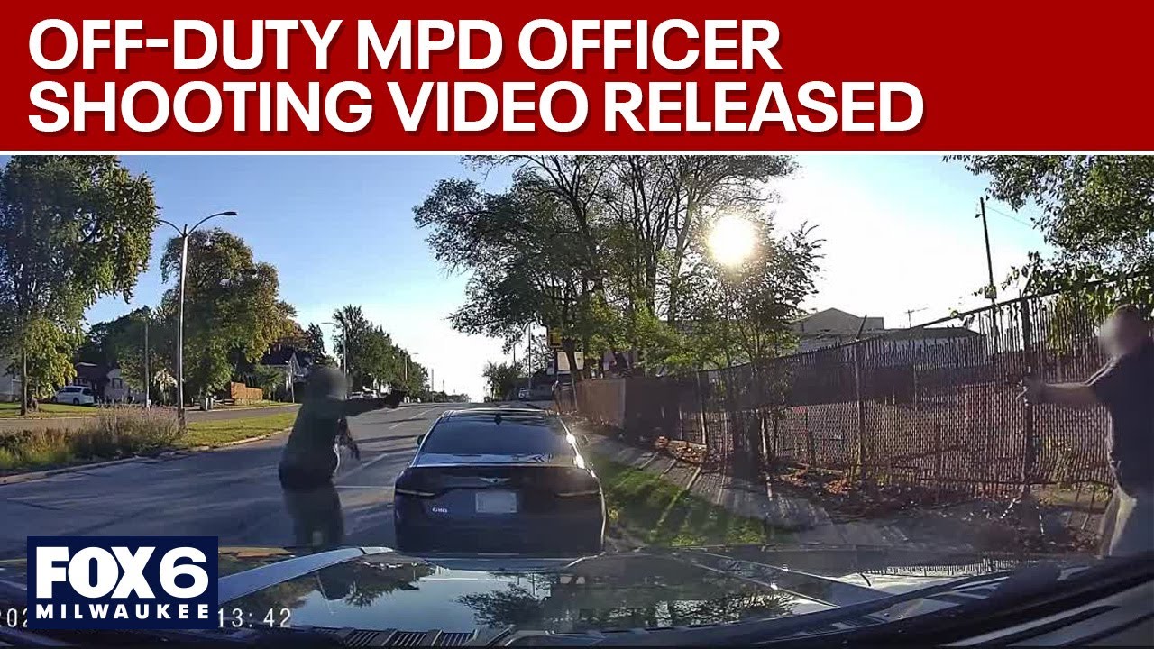 Off-duty Milwaukee police officer shooting video released | FOX6 News Milwaukee