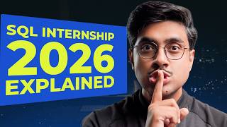 Top SQL Expert Reveals BEST Internship Strategies for 2026