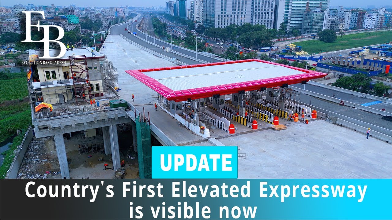 More Progress In Airport to Tejgaon Part | dhaka elevated Expressway | Update: 12/06/2023