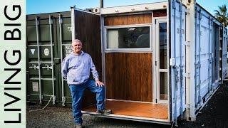 Boat Builder's Incredible 20ft Shipping Container Home