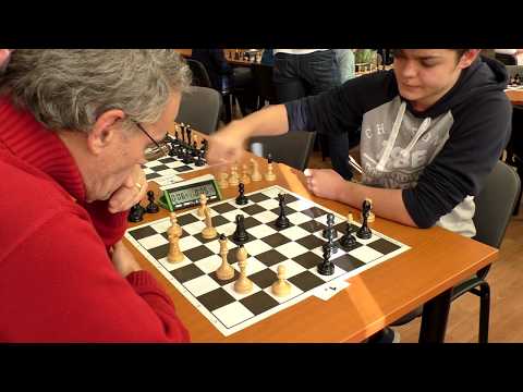 Ján Duraj - Daniel Chlpek 1/2 |Bratislavská šachová akadémia|