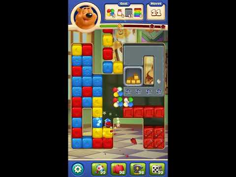 Toon Blast Level 7406 - NO BOOSTERS 🐻🐺🐱 | SKILLGAMING ✔️