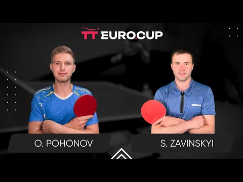 13:15 Oleksandr Pohonov - Serhii Zavinskyi 16.04.2024 TTEuro.Cup Ukraine Professional. TABLE 3