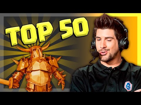 CHEGAMOS NO TOP 50 DE PEKKA NO CLASH ROYALE!