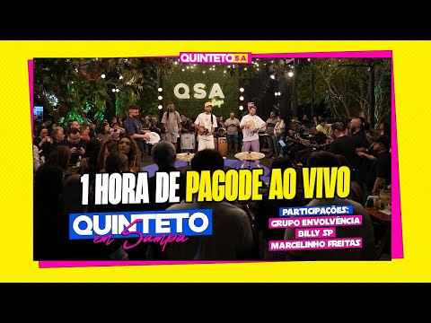 1 HORA DE PAGODE AO VIVO - QUINTETO EM SAMPA E CONVIDADOS (COMPLETO)