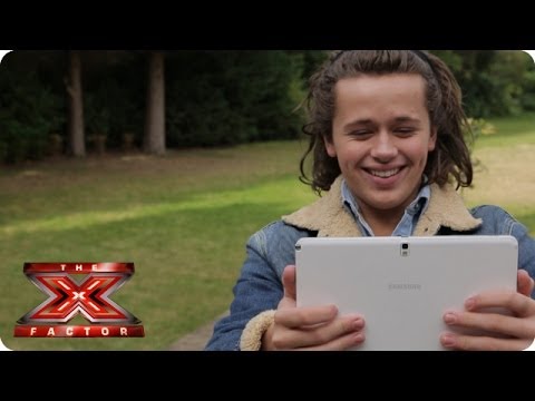 Luke Friend does a lot of hugging in this Samsung Video Diary - The X Factor UK 2013