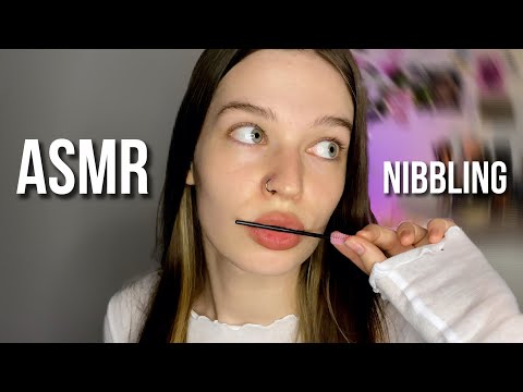 ASMR NIBBLING | плямканье и липкие звуки рта❀˖°🍓