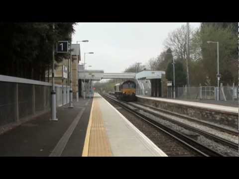 66186 passes Bearsted L/E working the ???? 13/04/12