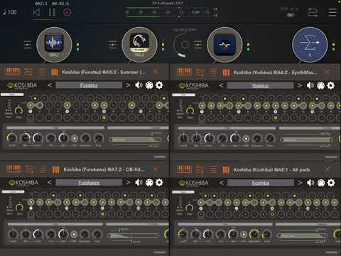 App Koshiba [4 instamces] HQ (iPad5 - Zé Osório)