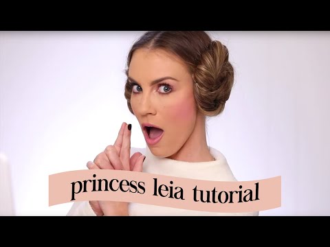 Most Authentic Princess Leia Makeup and Hair Tutorial | Halloween Star Wars | Angela Lanter