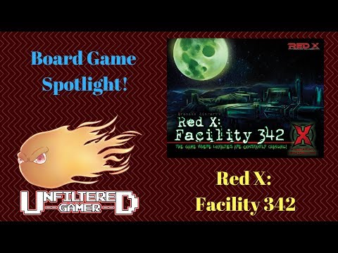 Red X: Facility 342 Board Game Spotlight Review