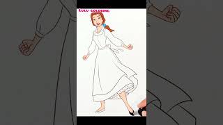 Princess Belle/ coloring book.