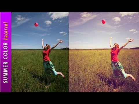 Neon Glow Effect Portrait Photoshop Tutorial