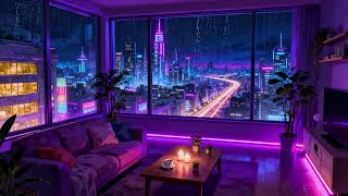 Dreamy City Lights 🌆 Relaxing Lofi Beats & Calm Night Mood | 4K