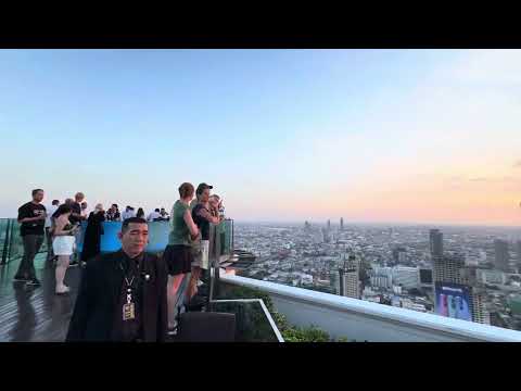 Top view from Sirocco Sky Bar (The Hangover Part II movie scene site)