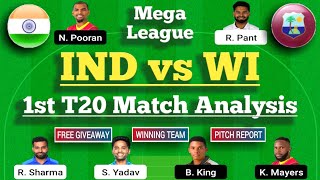 IND VS WI Dream11 Team | IND VS WI Dream11 Prediction  | Dream11 Today Match Prediction